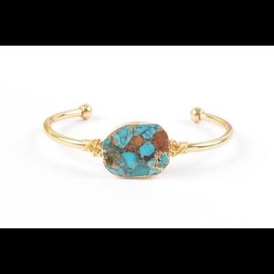 Natural Turquoise Bangle